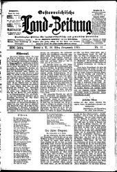 Österreichische Land-Zeitung