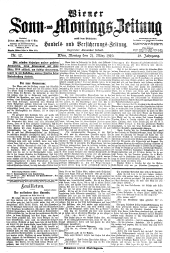 Wiener Sonn- und Montags-Zeitung