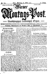 Wiener Montags-Post