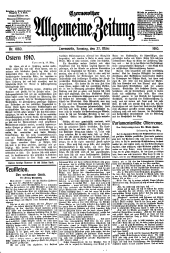 Czernowitzer Allgemeine Zeitung