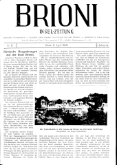 Brioni Insel-Zeitung