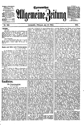 Czernowitzer Allgemeine Zeitung