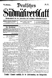 Deutsches Südmährerblatt