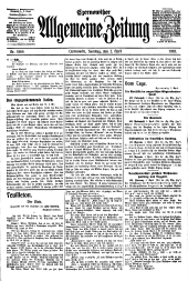 Czernowitzer Allgemeine Zeitung