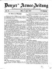 Danzers Armee-Zeitung
