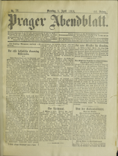 Prager Abendblatt