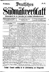 Deutsches Südmährerblatt