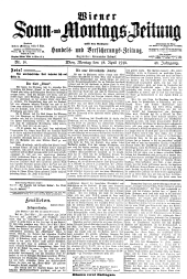 Wiener Sonn- und Montags-Zeitung