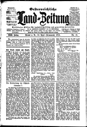 Österreichische Land-Zeitung