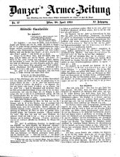 Danzers Armee-Zeitung