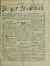 Prager Abendblatt