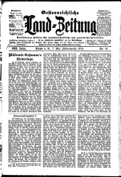 Österreichische Land-Zeitung