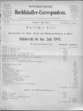 Oesterreichische Buchhändler-Correspondenz