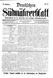 Deutsches Südmährerblatt