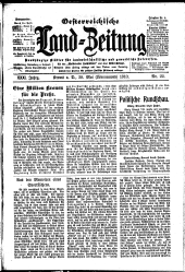 Österreichische Land-Zeitung