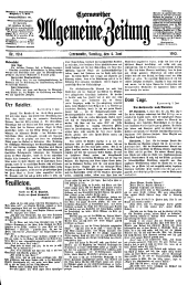 Czernowitzer Allgemeine Zeitung
