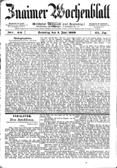 Znaimer Wochenblatt