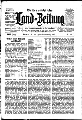 Österreichische Land-Zeitung