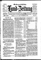 Österreichische Land-Zeitung