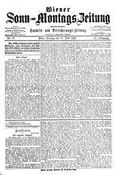 Wiener Sonn- und Montags-Zeitung