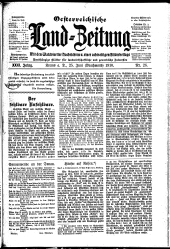 Österreichische Land-Zeitung