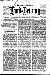 Österreichische Land-Zeitung