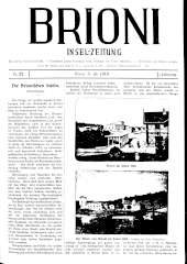 Brioni Insel-Zeitung