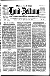 Österreichische Land-Zeitung