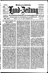 Österreichische Land-Zeitung