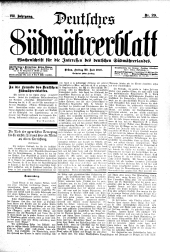 Deutsches Südmährerblatt