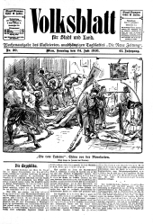 Volksblatt für Stadt und Land