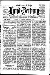 Österreichische Land-Zeitung