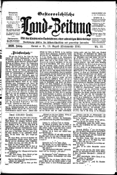 Österreichische Land-Zeitung