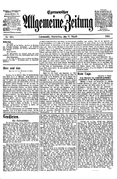Czernowitzer Allgemeine Zeitung