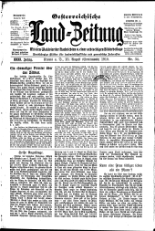 Österreichische Land-Zeitung