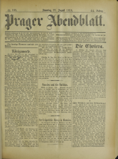 Prager Abendblatt