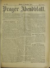 Prager Abendblatt