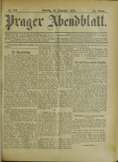 Prager Abendblatt