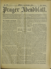Prager Abendblatt