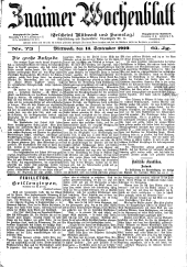 Znaimer Wochenblatt