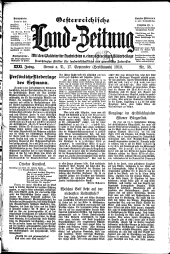 Österreichische Land-Zeitung