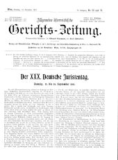 Allgemeine Österreichische Gerichtszeitung