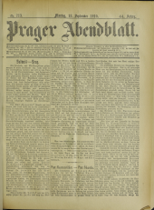 Prager Abendblatt