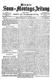 Wiener Sonn- und Montags-Zeitung