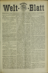 (Neuigkeits) Welt Blatt