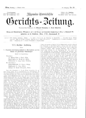 Allgemeine Österreichische Gerichtszeitung