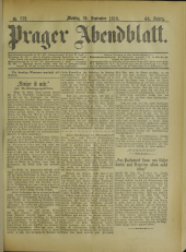 Prager Abendblatt