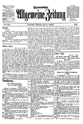 Czernowitzer Allgemeine Zeitung