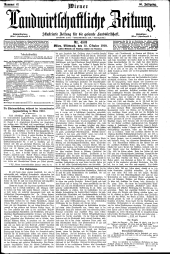 Wiener Landwirtschaftliche Zeitung