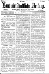 Wiener Landwirtschaftliche Zeitung